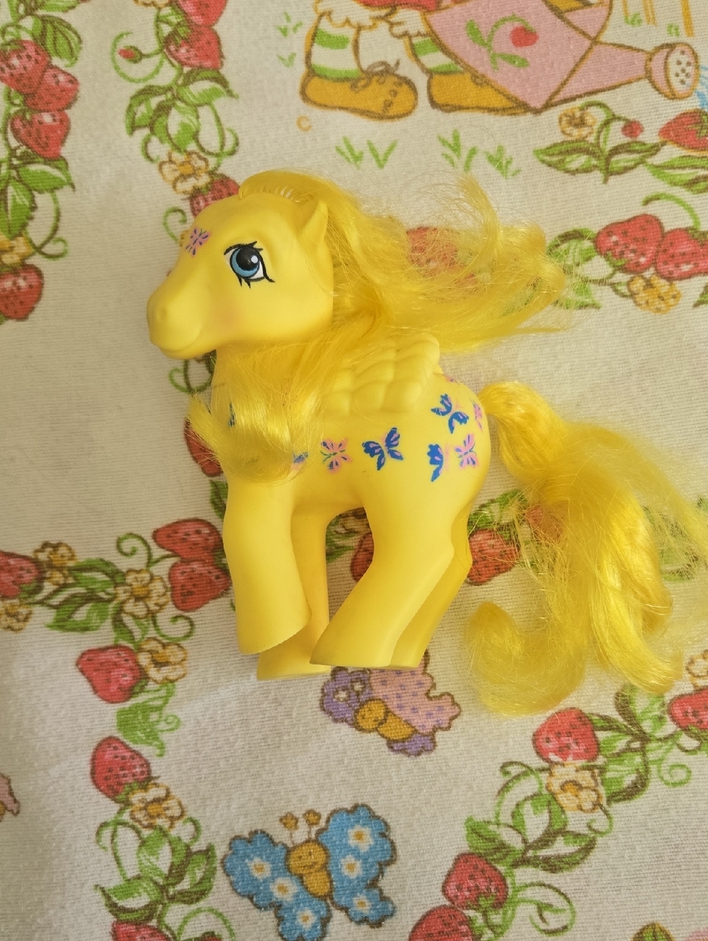 Vintage G1 My Little Pony Twice As Fancy Dancing Butterflies Pony